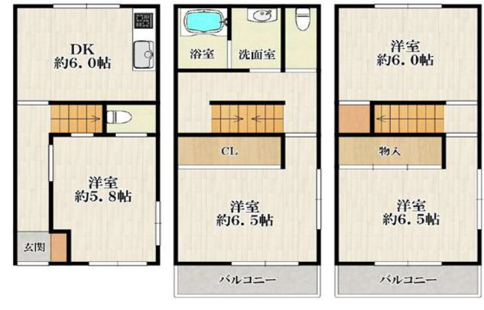 間取り：328000681199