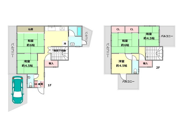 間取り：328000683931