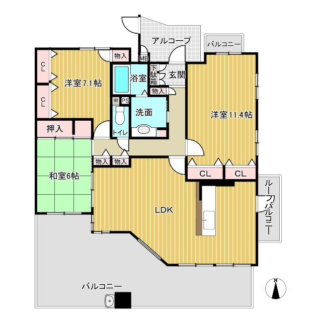 間取り：321000082564