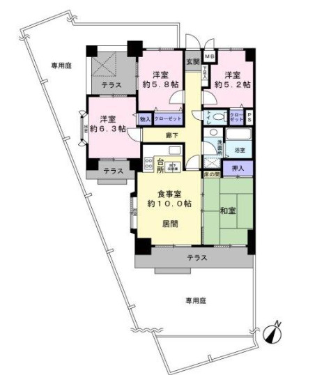 間取り：343000091807