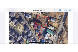 八千代市勝田　売地の外観