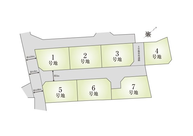 【分譲地区画図】