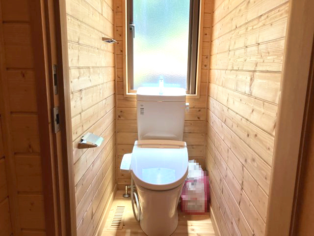 1階トイレです。