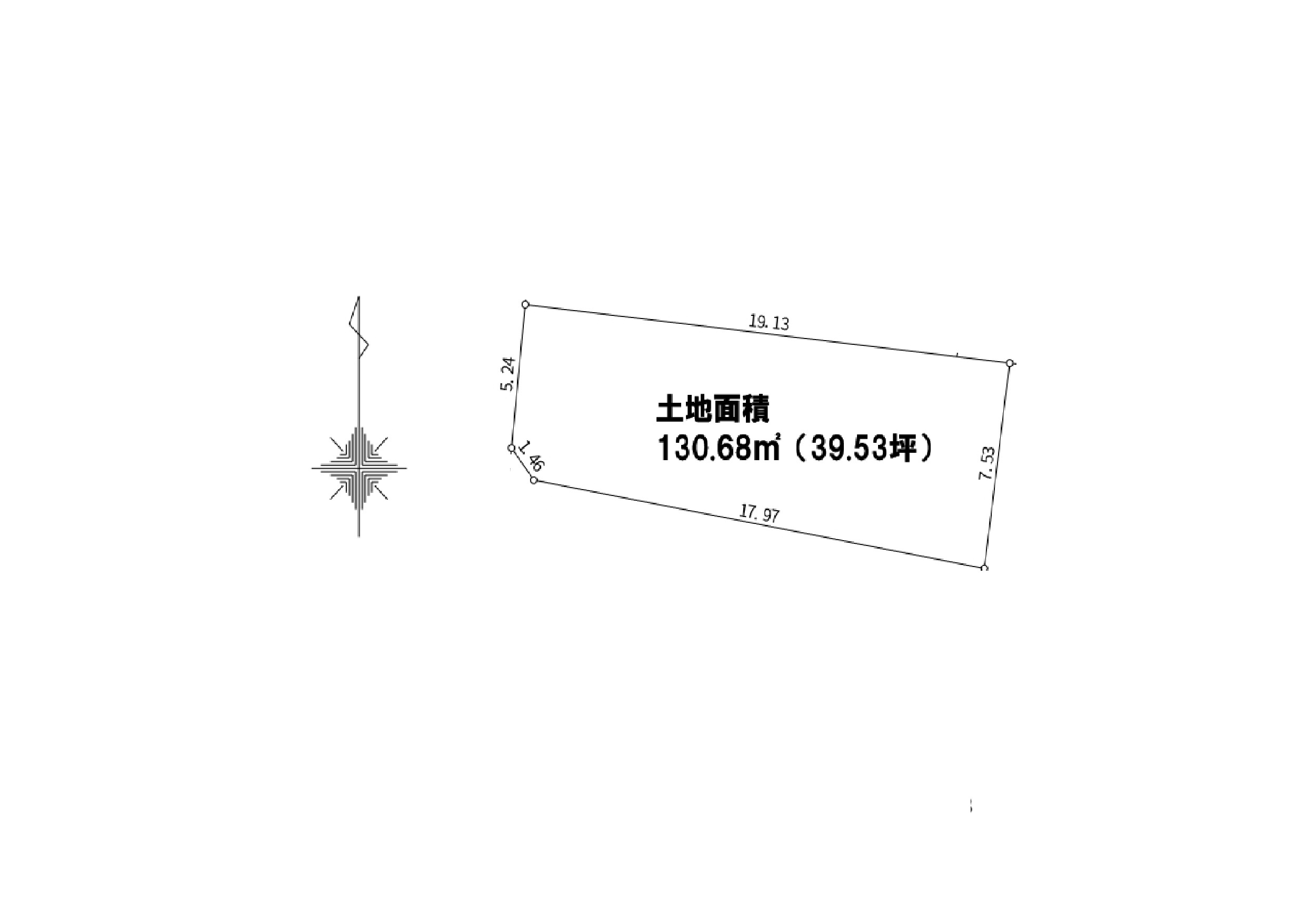 土地39.5坪付き