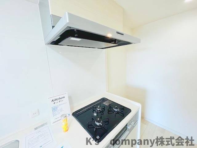 三口ガスコンロでお料理の幅が広がります◇
