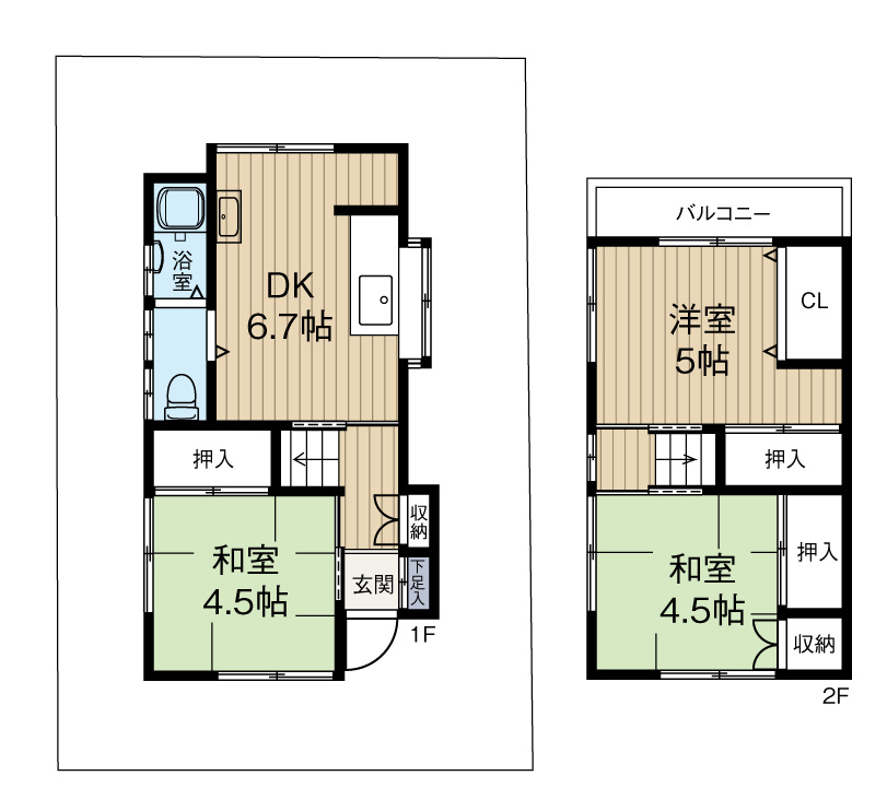 間取り：328000623042