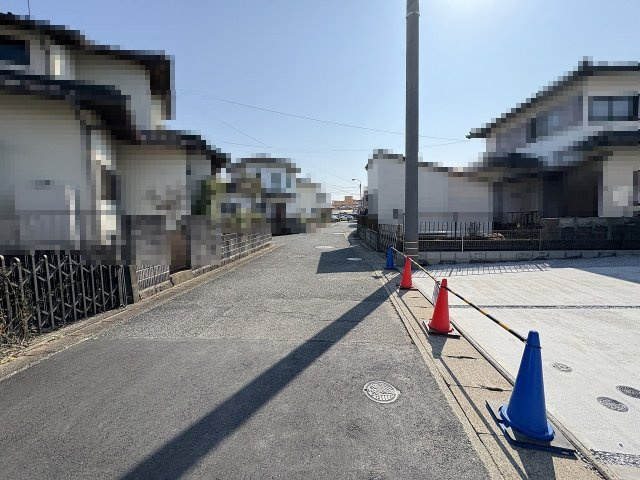 現地写真。前面道路です。
