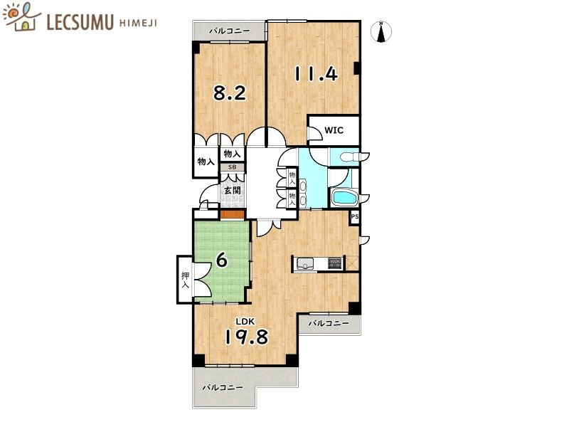 間取り：328000615132