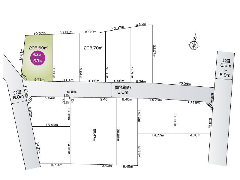 区画図：310000082975