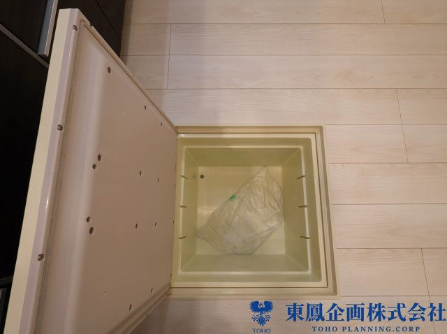 キッチンにある床下収納