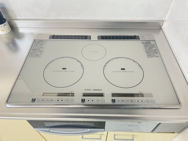 IH3口コンロ
