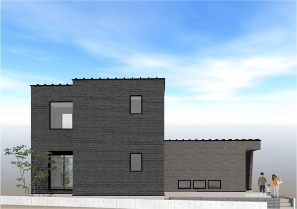 【葉山町二丁目（2期）の完成予想図】