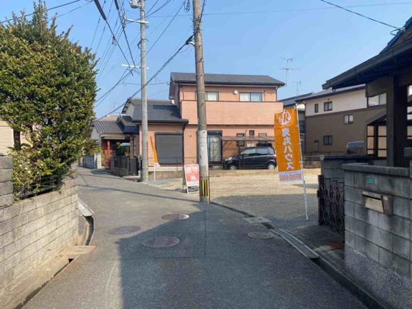 【田原新町一丁目（2期）の前面道路含む現地写真】