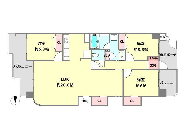 間取り：328000609287