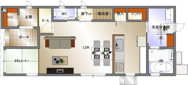 1階平面図