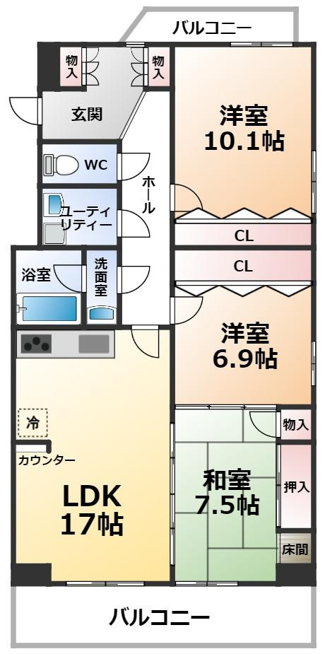 間取り：321000084551