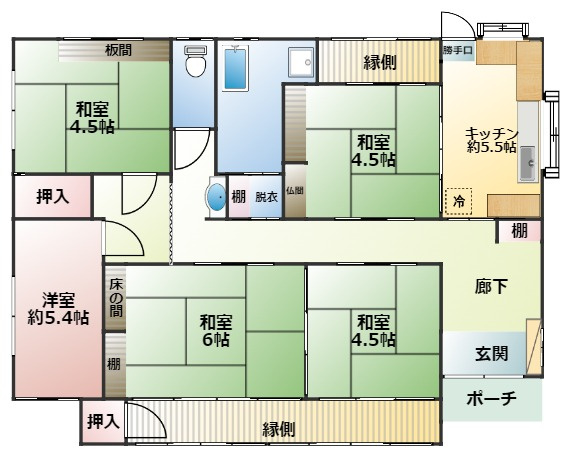 間取り：346000024452