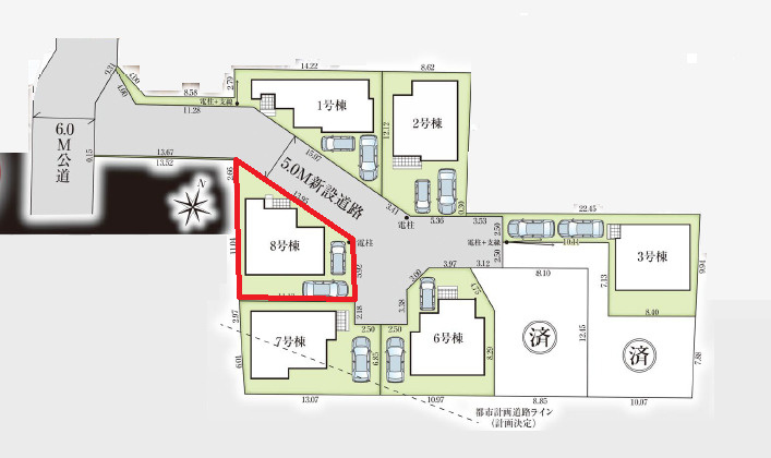 区画図