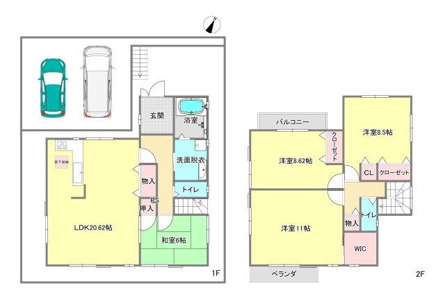 間取り：326000261487