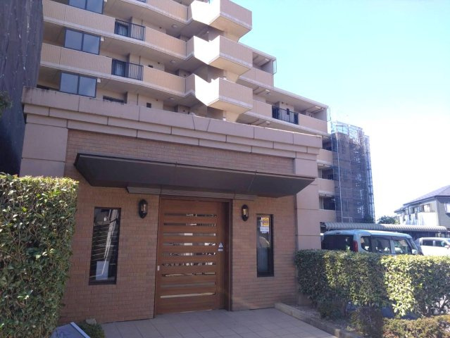 マンション外観、エントランス