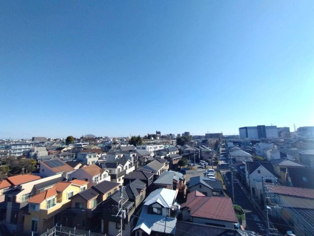 ルーフバルコニーからの景観です。