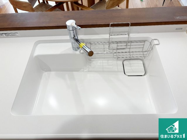 洗い物も楽にできる、広々シンク！