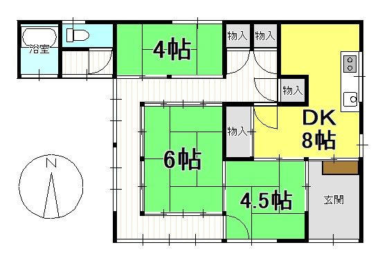 間取り：338000056463