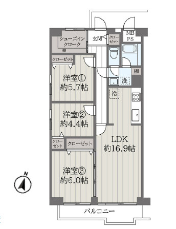 間取り：314002725425