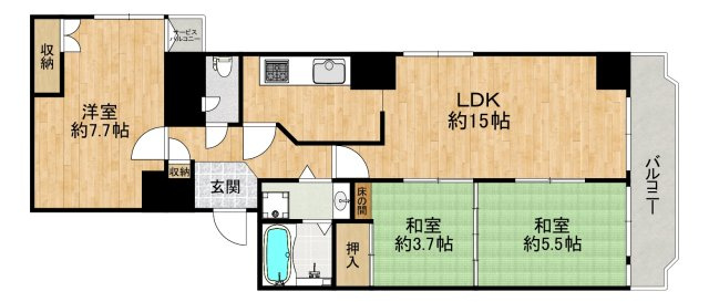 間取り：327002235526