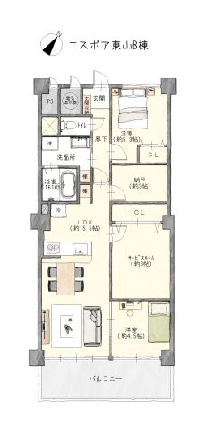 間取り：323000535106