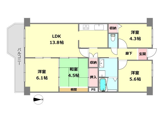 間取り：328000645390