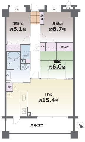 間取り：343000065945