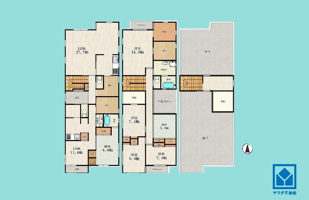 間取り：328000633104