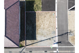 笛吹市石和町川中島区画⑦　売地の外観