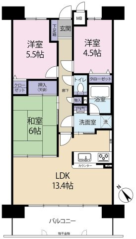 間取り：334000237866