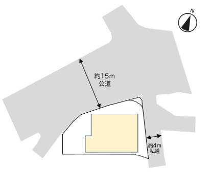 【相模原市緑区若柳　売倉庫・工場・事務所の区画図】