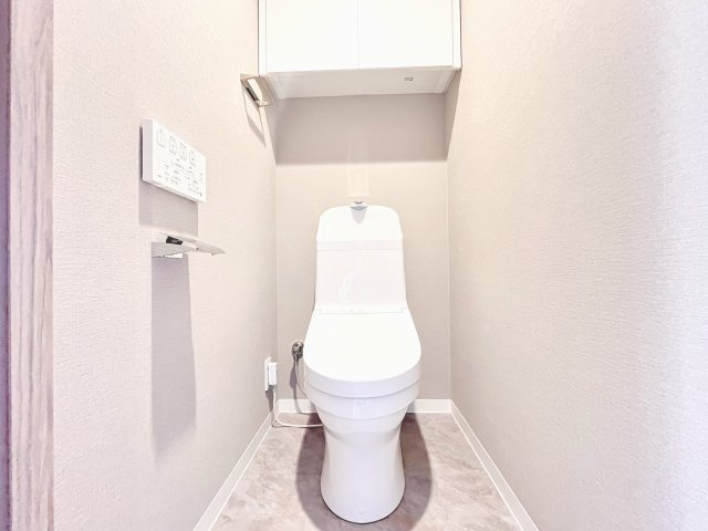 トイレもきれいです