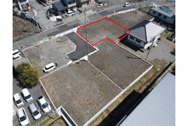 南アルプス市藤田　分譲地の外観