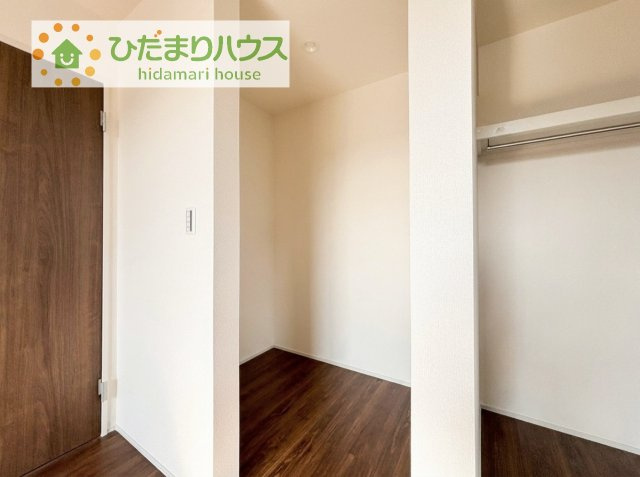 各居室にはしっかりと収納を完備！