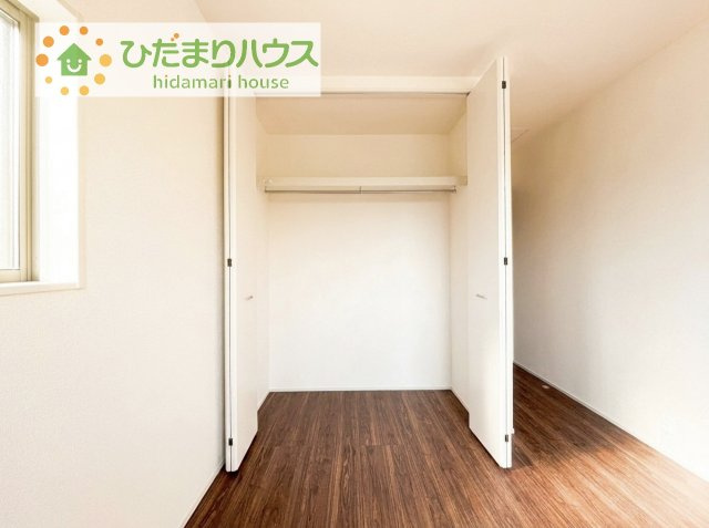 全室にクローゼットが付いていて、お部屋の住空間もスッキリ広々使えそうです(^^)