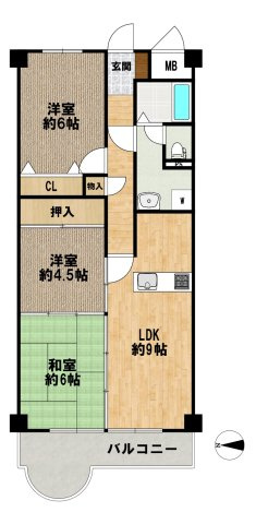 間取り：328000666547