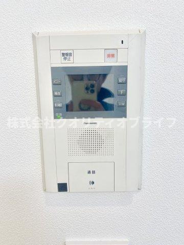 TV付きモニターインターフォン