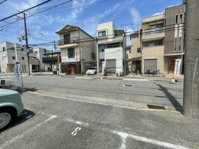 建築時の大型車両の搬入もスムーズです。