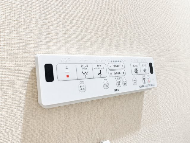 ・トイレはもちろんウォッシュレット付きです。