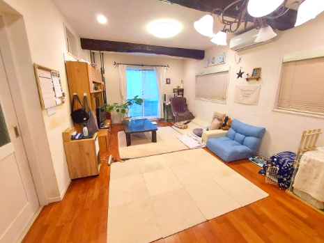 リビングが広々としているので、ご家族でゆっくりくつろげますね。