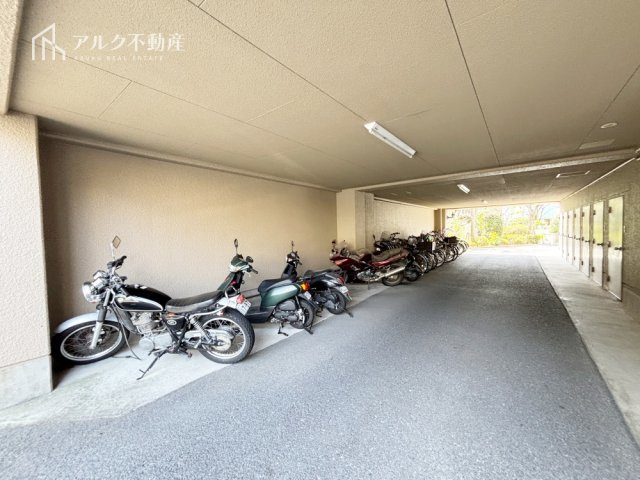 バイク置き場　2026年3月5日撮影
