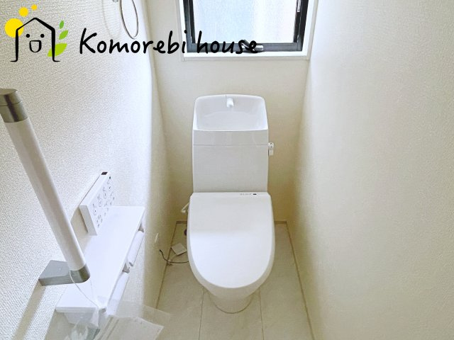 トイレもきれいです