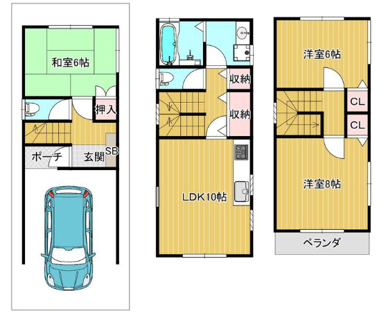 間取り：328000563108