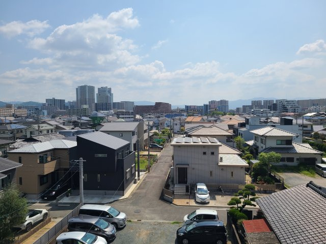 〇バルコニーから望む市内の景色は、住環境・快適性と共に有り続ける貴重な「財産」です。
