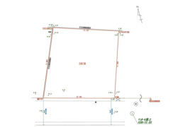 横浜市中区豆口台 売地の間取り